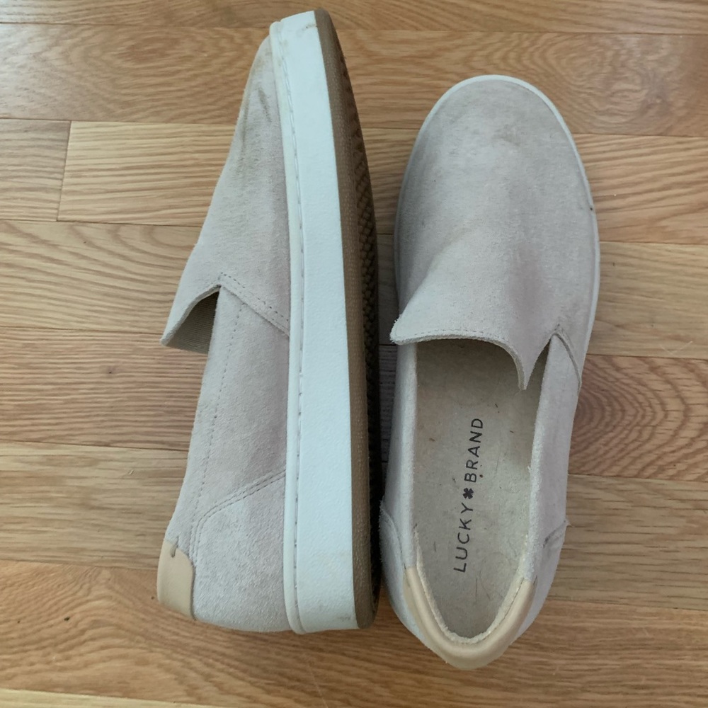 Lucky brand leather sneakers